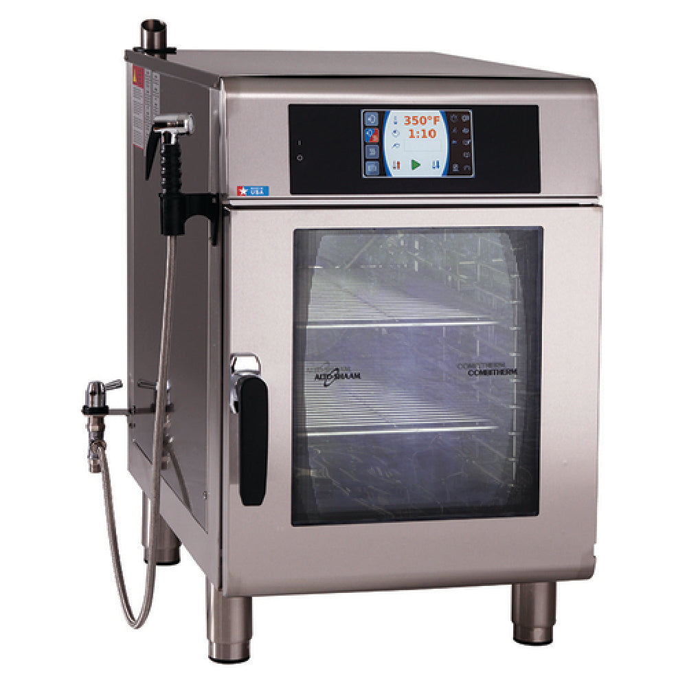 Alto Shaam CTX4-10E_220-240/60/1 23 Inch electric Combi Oven with CombiClean and hand sprayer kit