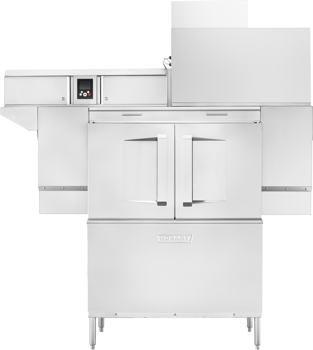 Hobart CL44VL-3@CF 69 Inch Electric Conveyor Dishwasher Ventless Energy Recovery