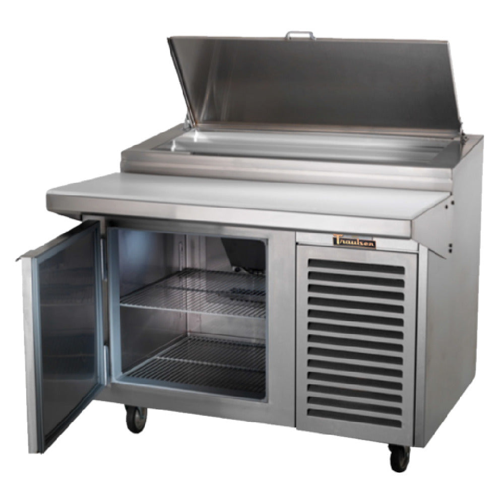 Traulsen TB060SL2S 60 Inch Refrigerated Counter Glycol Prep Table with 2 Doors