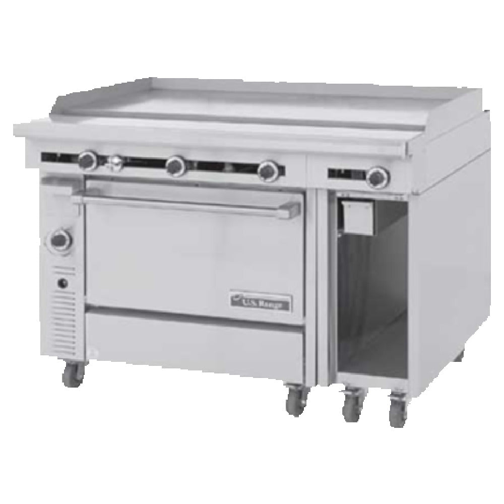 Garland C0836-48_LP 48 Inch Griddle Gas Cuisine Series Heavy Duty Range 120000 BTU