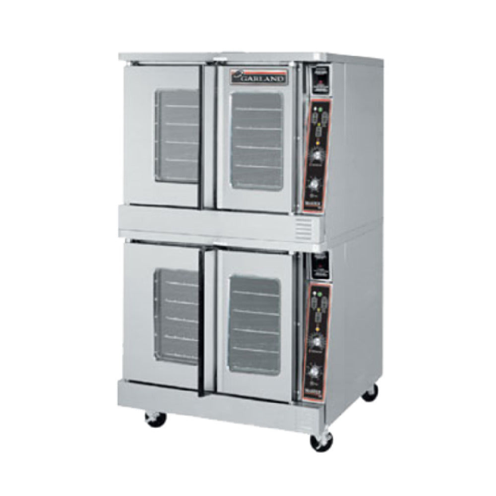 Garland MCO-ED-20-S_208/60/3 38 Inch Electric Convection Oven Double Deck with Porcelain Interior