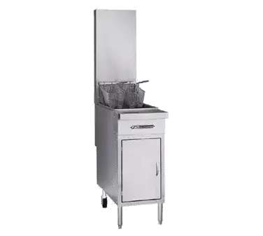 Southbend P16C-PF45 Platinum Series 15 - 50 lb. Gas Floor Model Full Pot Fryer with Thermostatic Controls - 110,000 BTU