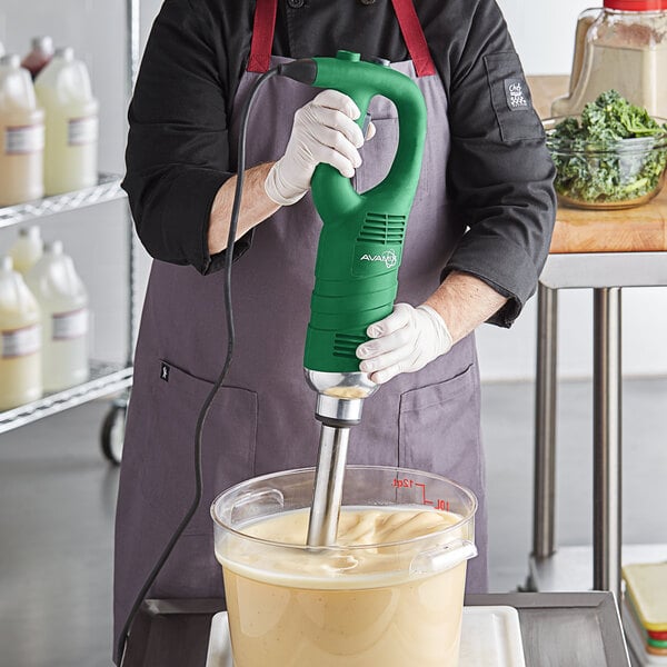 AvaMix IBMD10 10" Medium-Duty Variable Speed Immersion Blender - 3/4 hp