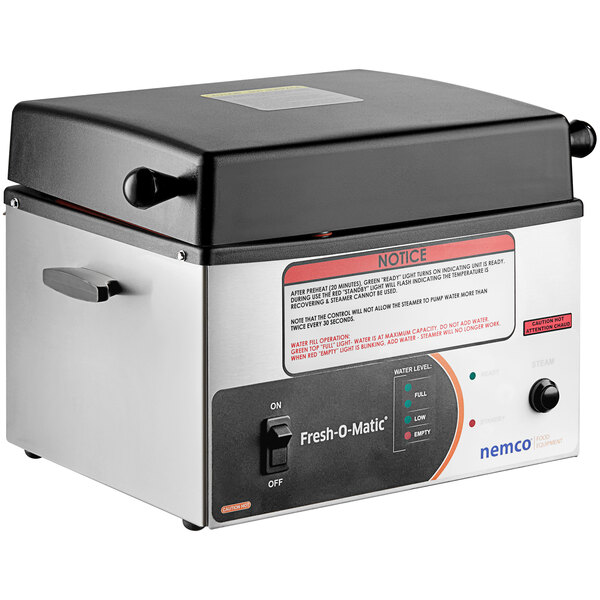Nemco 6625B Fresh-O-Matic Countertop Rethermalizer and Tortilla / Portion Steamer - 120V