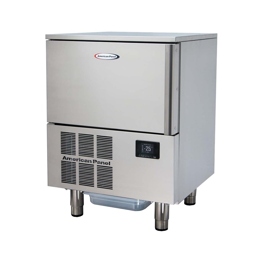 American Panel AP3BCF30-1-P HURRiCHiLL™ 25 1/5" Floor Model Blast Chiller/Shock Freezer - (3) Pan Capacity, 120v/1ph