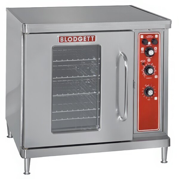 Blodgett CTB Premium Series Single Deck Half Size Electric Convection Oven with Left-Hinged Door - 208V, 1 Phase, 5.6 kW