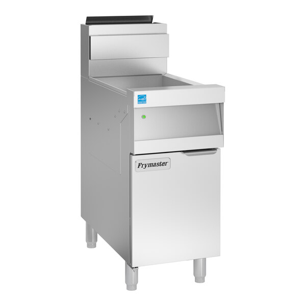 Frymaster HD150G Natural Gas 50 lb. High-Efficiency Floor Fryer with Thermatron Controls - 100,000 BTU