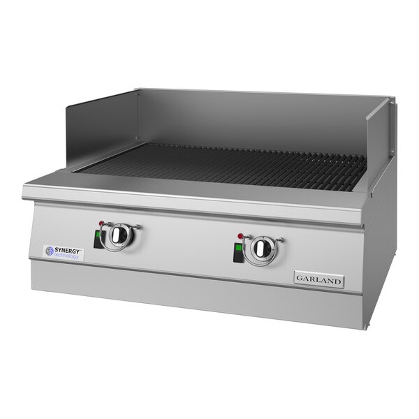 Garland XHP GTXHP36 NAT 36" Heavy-Duty Natural Gas Countertop Charbroiler - 120V, 54,000 BTU