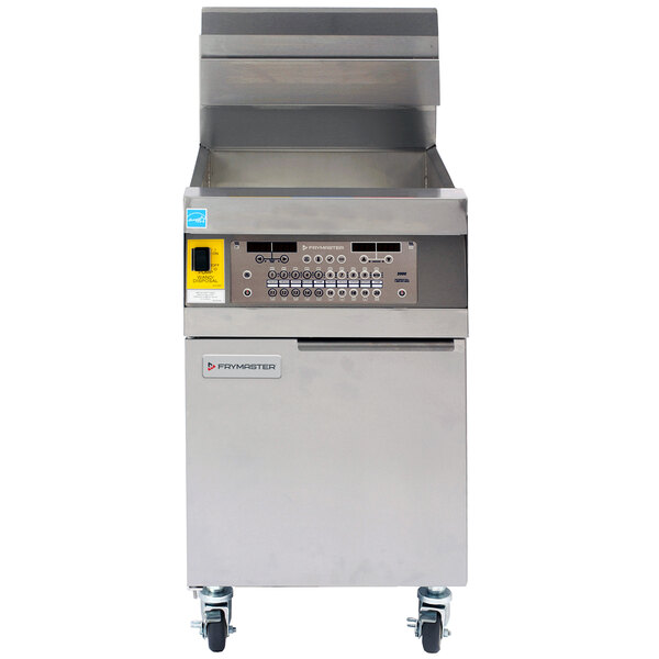 Frymaster LHD165 100 lb. Decathlon Natural Gas Floor Fryer with SMART4U 3000 Controls - 105,000 BTU