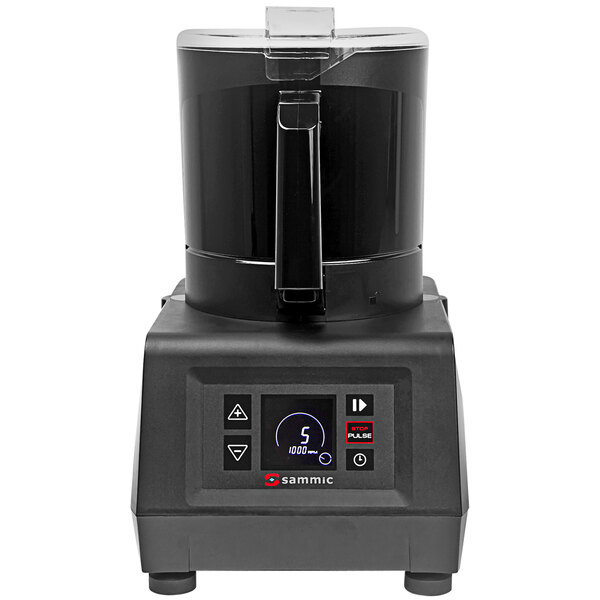 Sammic ULTRA KE-4V Variable-Speed 4.5 Qt. Black Batch Bowl Food Processor - 2 hp