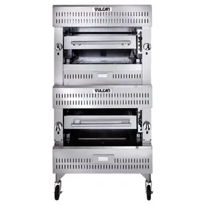 Vulcan VIB2_LP 36 Inch Double Deck Broiler Gas Stainless Steel with 200000 BTU