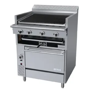 Garland C36-ABC 36 Inch Heavy Duty Gas Range with Convection Oven and Charbroiler