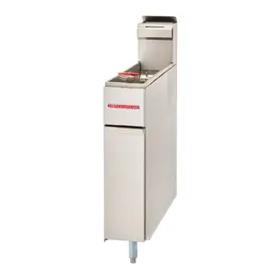 American Range AF-25_LP 7.75 Inch Gas Deep Fryer Floor Model with 25 lb Capacity