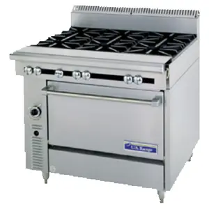 Garland C0836-6_LP 36 Inch Gas Range Heavy Duty with (6) 30000 BTU Burners