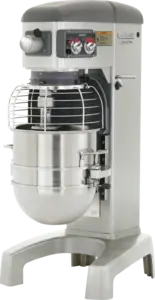 Hobart HL1400C-1STD 140 Quart Floor Model Planetary Mixer with Timer and Attachments