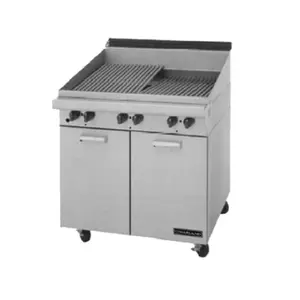 Garland M24B_LP 24 Inch Gas Range Charbroiler with Briquettes 60000 BTU