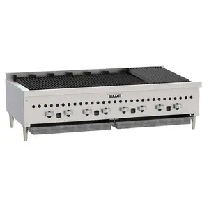 Vulcan VCCB25_LP 25-1/4 Inch Charbroiler Gas Stainless Steel with 4 Burners 58000 BTU