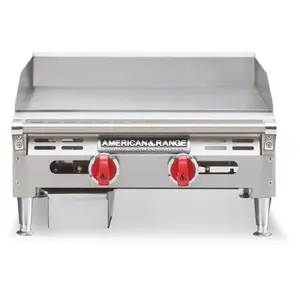 American Range AETG-60 60 Inch Culinary Series Gas Griddle with 5 Burners 150000 BTU