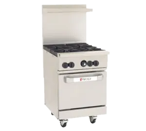 Wolf C24S-4B Challenger XL™ Restaurant Range, 24