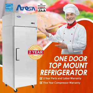 Atosa MBF8004GR 29-Inch One Door 21.4 cu. ft. Commercial Refrigerator