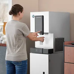 Hoshizaki DCM-271BAK 16 5/8" ADA Compliant Air-Cooled Countertop Ice Maker and Water Dispenser - 286 lb., 115V