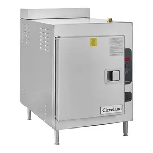 Cleveland 21CGA5 SteamCraft Ultra Natural Gas 5 Pan Countertop Steamer - 70,000 BTU