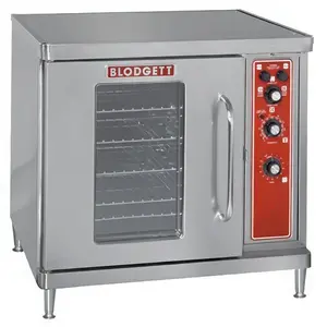 Blodgett CTB Premium Series Single Deck Half Size Electric Convection Oven with Left-Hinged Door - 208V, 1 Phase, 5.6 kW
