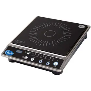 Globe IR1800 Ceramic Countertop Induction Range with Digital Timer - 1800W