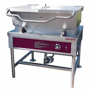 Crown Steam ELTS-30 30 Gallon Electric Tilting Skillet Braising Pan 36"W