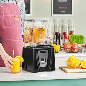 Blendtec C825C11Q-A1DA1D Connoisseur 825 3.8 hp Blender with Sound Enclosure and 90 oz. WildSide+ Jar - 120V