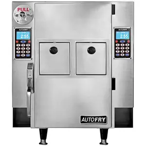 AutoFry Mini-C 2.75 Gallon Double Basket Automatic Ventless Fryer - 208/240V, 5.7kW