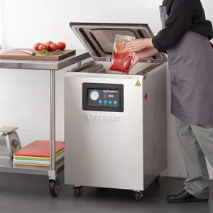 VacPak-It VMC20F Floor Model Chamber Vacuum Packaging Machine with (2) 20" Seal Bars