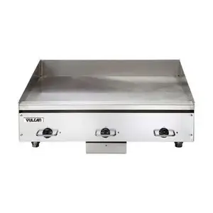 Vulcan HEG24E HEG-E Series 24'' Countertop Electric Griddle with Thermostatic Controls