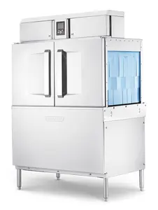 Hobart CL44EN-BAS Conveyor Dishwasher – 202 Racks/hr High Temp