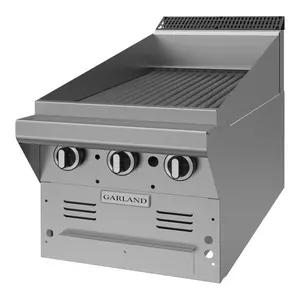 Garland M17BT Master Series Natural Gas Range Match Modular Top 17" Briquette Charbroiler - 45,000 BTU