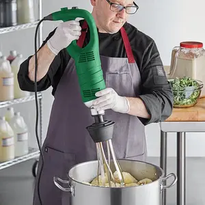 AvaMix IBHDW10 Heavy-Duty Variable Speed Immersion Blender with 10" Whisk - 1 1/4 hp