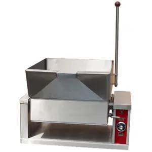 Crown Steam GCTS-16 16 Gal. Gas Countertop Tilting Skillet | 63,000 BTU