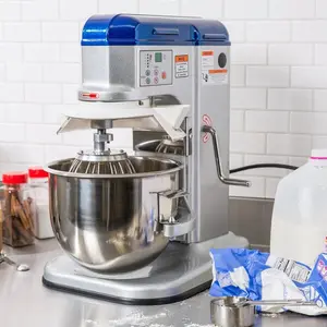 Vollrath 40755 7 Qt. Bowl Lift Countertop Mixer with Guard & Standard Accessories - 120V, 1/3 hp