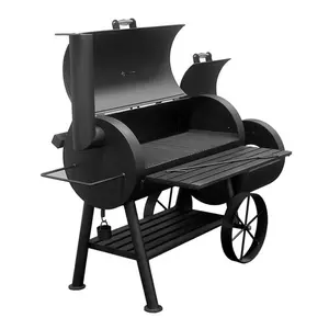 Sunterra Outdoor Yosemite #2001 BBQ Offset Smoker Grill