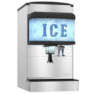 Hoshizaki DM-4420N 22" Countertop Cubelet Ice and Water Dispenser with 200 lb. Storage - 115V