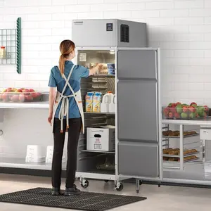 Delfield 6025XL-S 25 1/2" Single Section Full Door Reach-In Refrigerator - 115V